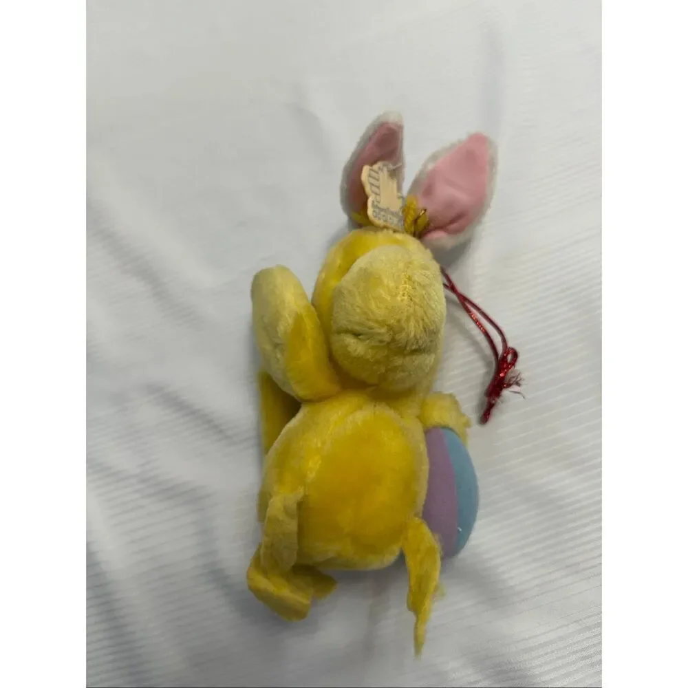 Vintage 1972 Applause 9” CHIRPING WOODSTOCK Easter Plush Peanuts Damaged Read